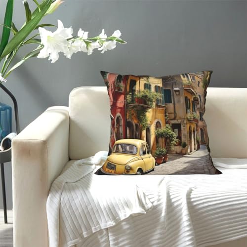 Almohada de poliéster 30x30 cm suave cuadrada miniatura 7