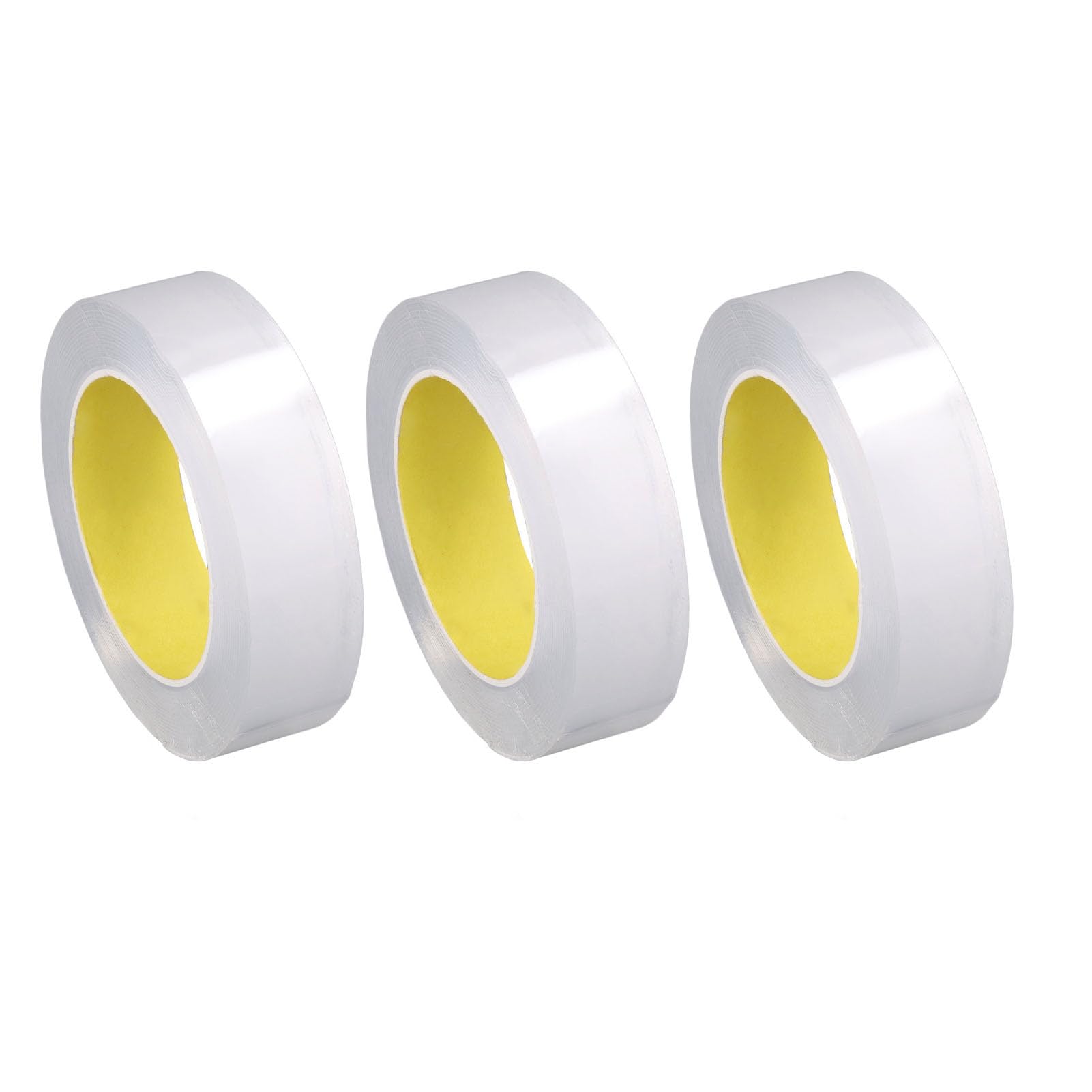 10 Rotoli Nastro biadesivo resistente Nastro adesivo acrilico trasparente per montaggio Forte adesivo per poster fotografici Auto Casa Ufficio Spessore 0,1 mm Larghezza 30