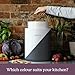 Food Cycler Eco 3 Compact Kitchen Food Recycler | Indoor Composter Bin Alternative | Electric Countertop Food Waste Disposer with Odorless 3.5L Indoor Food Waste Bin for Easy Waste Management | Grey