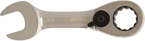 Williams 1224RCS - Llave de peine de trinquete reversible de 3/4 pulgadas, 12 puntos