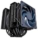 Produktbild Cooler Master MasterAir MA824 Stealth CPU-Kühler  Dualer Kühlkörper, Push-Pull Mobius 135 & 120 Lüfter, 8 supraleitende Verbundwärmerohre, voller RAM-Freiraum  kompatibel mit Intel- und AMD-Sockeln