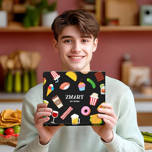 Zmart if You Can Read This - Popcorn Pickle Bacon Avocado Sushi Pizza Socks Gifts for Men