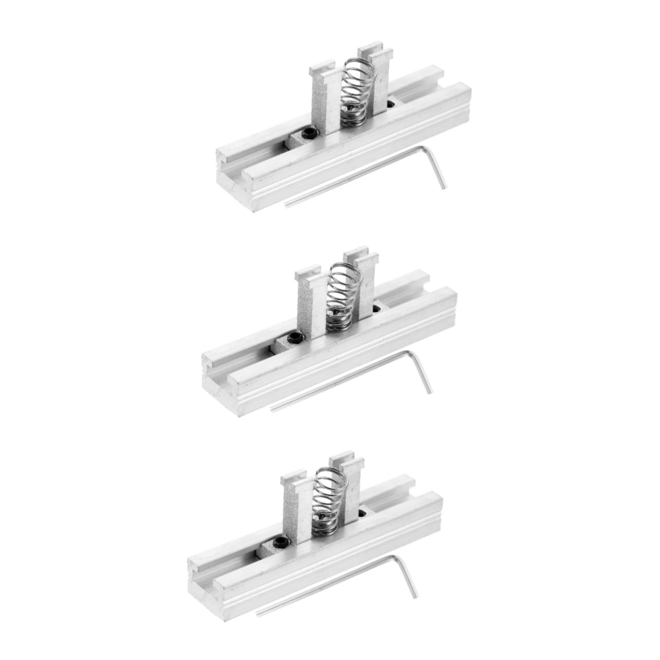 Mipcase 3pcs Reballing Rework Station Kit Aluminum Alloy Stencil Holder for Electronics