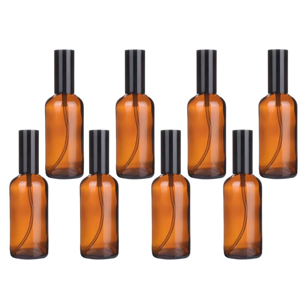 詰め替え用スプレーボトル［100ml×60本］ Amazon.co.jp: スプレー ボトル 100mL 8本セットガラス製 空容器 遮光