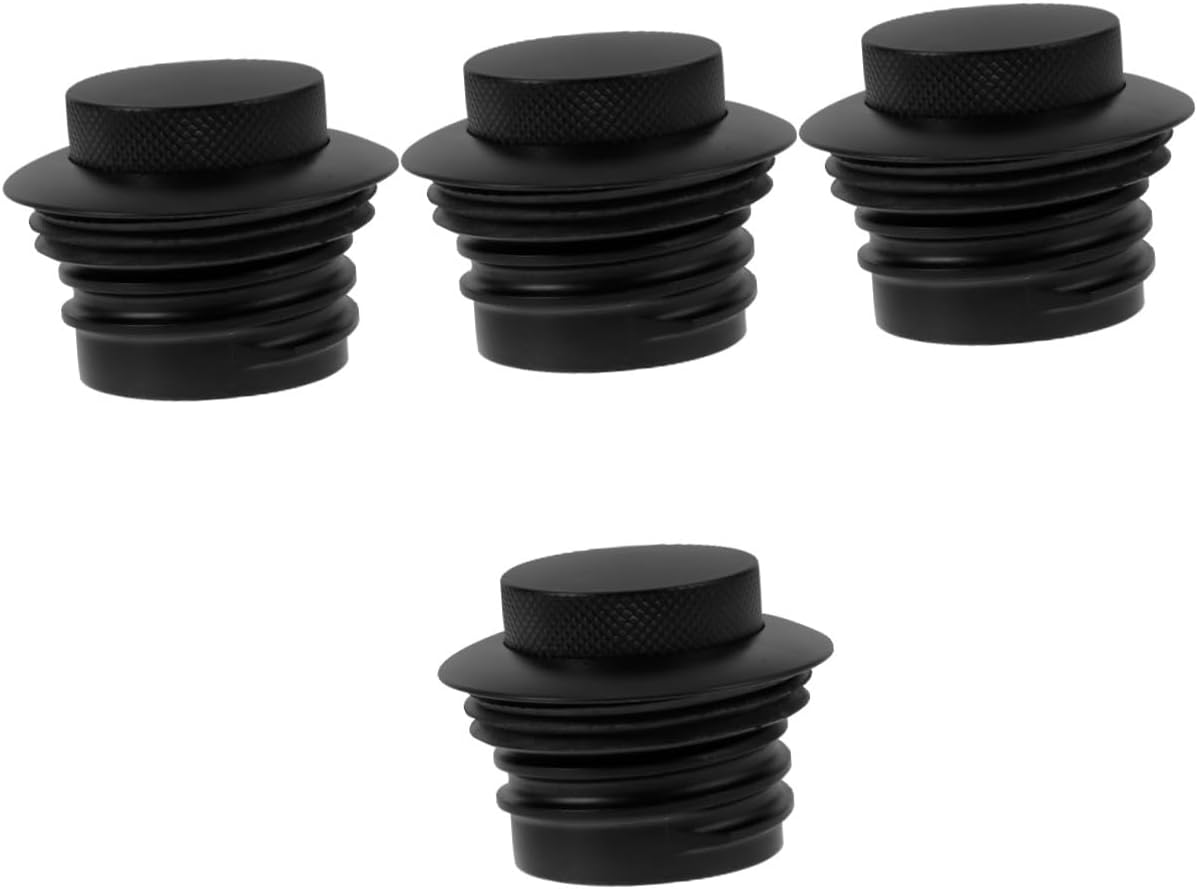 4pcs Motorcycle Gas Cap Replacement Oil Tank Protective for Easy Refueling for Enhanced Motorcycle Appearance Compatible Various Models