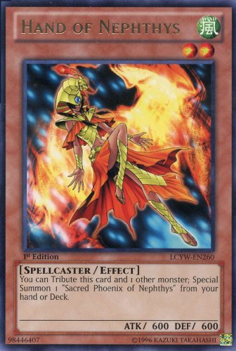 YU-GI-OH! - Hand of Nephthys (LCYW-EN260) - Legendary Collection 3: Yugi's World - 1st Edition - Rare