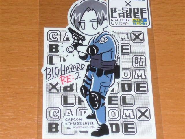 Amazon.co.jp: レオン デフォルメ バイオハザードRE:2 ステッカー B