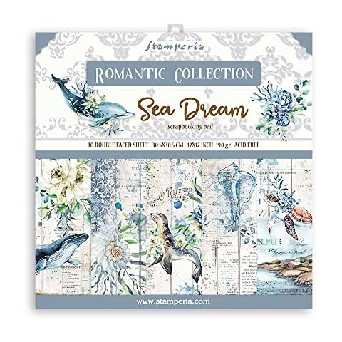 Stamperia Romantic Sea Dream Scrapbooking Pad Cover