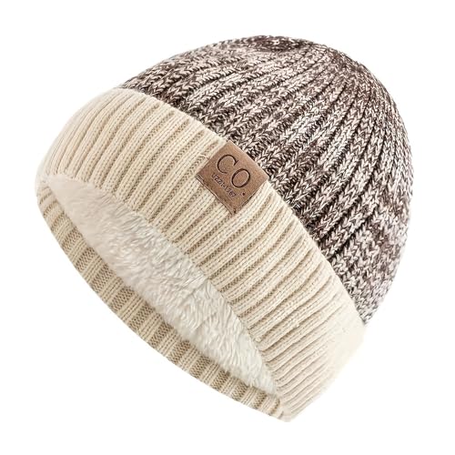 Gorro de lana de punto grueso estilo coreano jersey pequeño otoño invierno