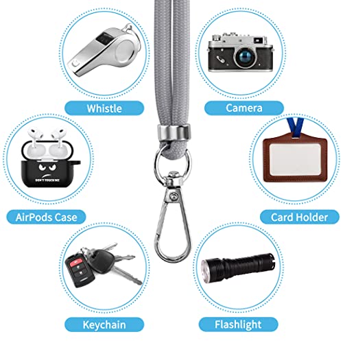 Cell Phone Lanyard 2 Pcs-1 Pcs 30"(Neck Strap×1)+8"(Wrist Strap×1) Black - Photo 38 sur 115
