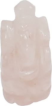 Amazon.co.jp: Purpledip ローズクォーツ アイドル ガネーシャ神 神の