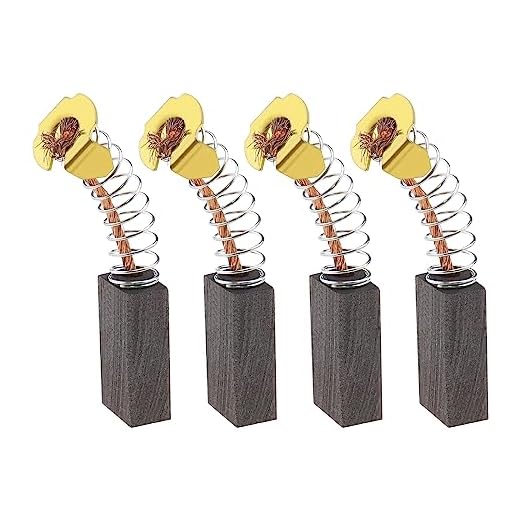 EMSea 2 Pairs Carbon Brushes Compatible with Drive Envoy 4 6 8 Mobility Scooter Replacement Motor Brushes 22x11x7mm/ 0.86x0.43x0.27inch