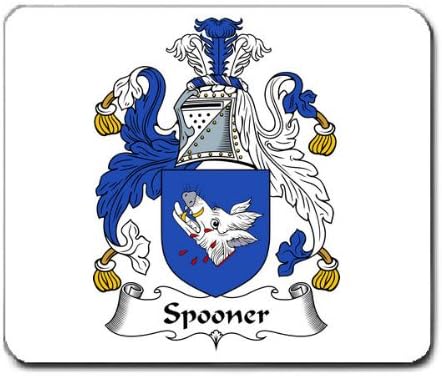 Amazon.com: Spooner Family Crest Coat of Arms Mouse Pad : Office Products