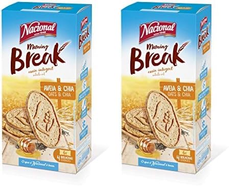 Nacional Desde 1849 Morning Break E Chia 300 G, Avena (Paquete de 2)