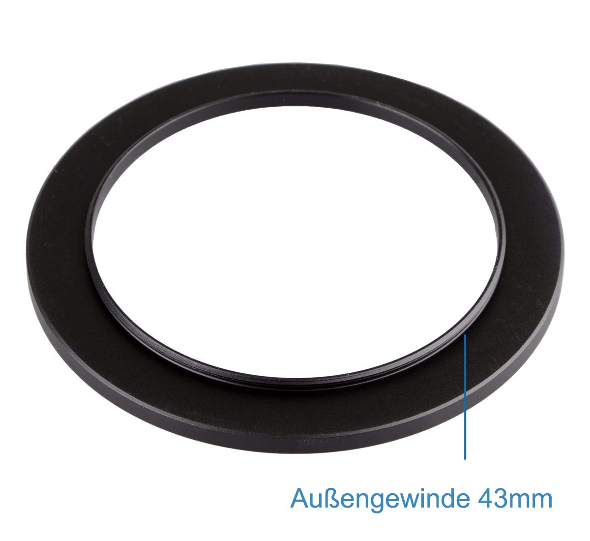 Anello Adattatore Step-Up Per Filtri 40,5mm A 43mm - Tridax