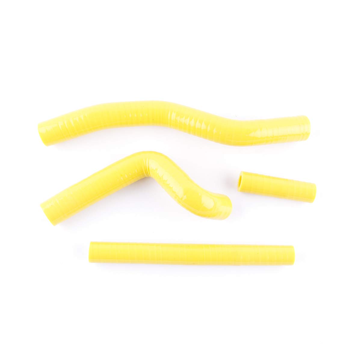 Radiador De Aluminio + Mangueras De Silicona Para Suzuki RM125 (2001-2008) - Kit Completo Refrigeración