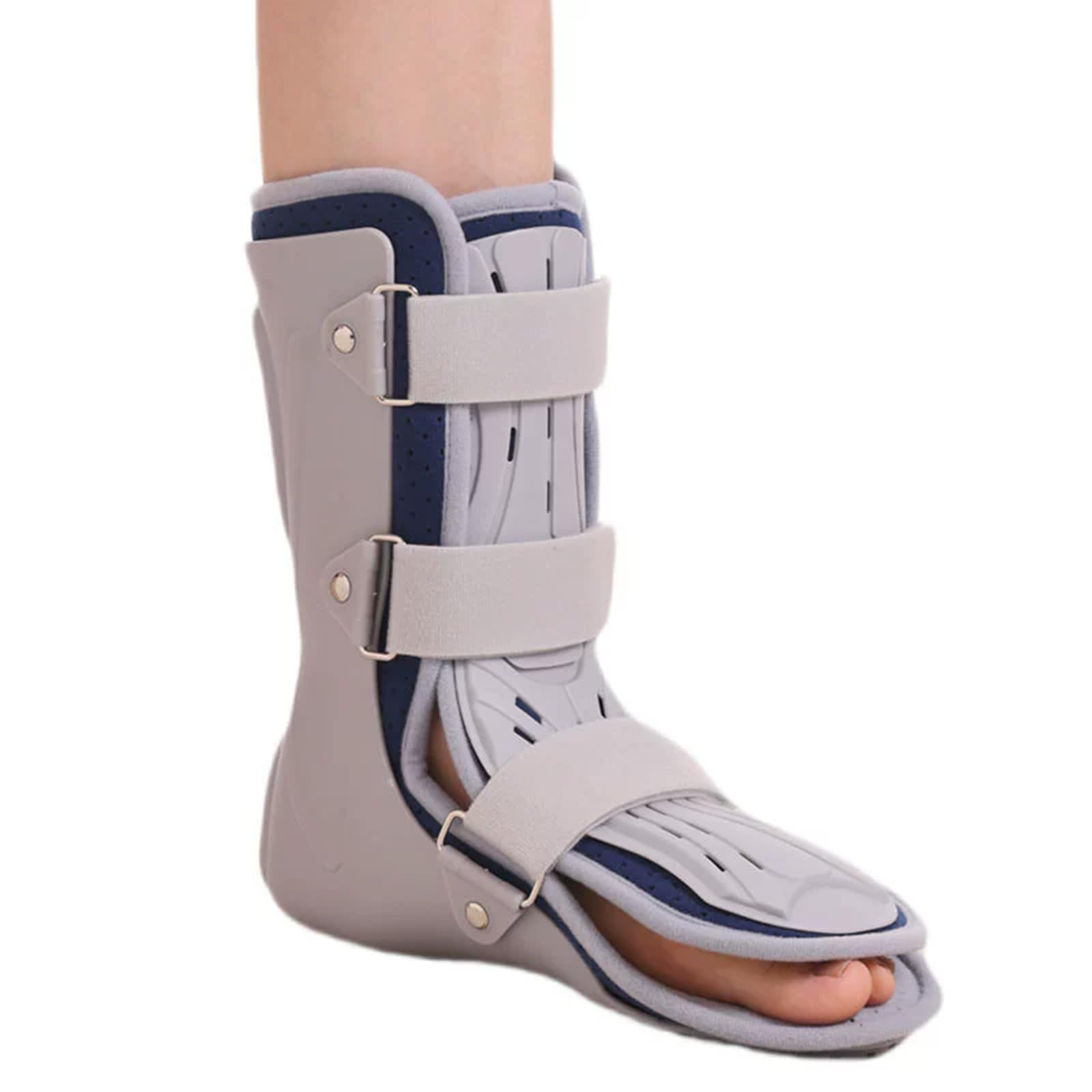 SFKLYU Ortesis de Pie Caído, Férula para Pie Caído AFO, Tobillera para Hombres y Mujeres, Férula Nocturna para Fascitis Plantar y Tendinitis Aquílea,Left,M