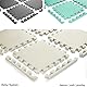 Moby-System Puzzlematte Baby Spielmatte - Schadstofffreie Krabbeldecke für Baby, 120 x 90 x 1,2 cm - Wasserdicht, Geruchlos, Weich - Für Jungen & Mädchen
