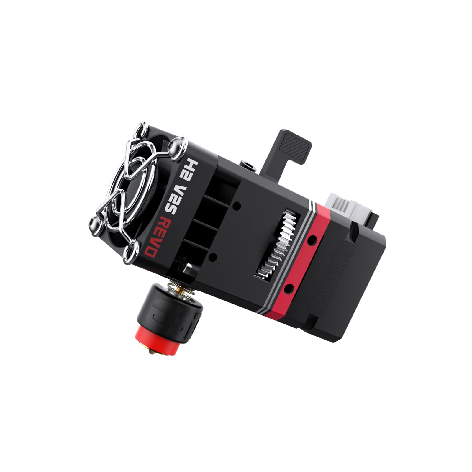 BIQU H2 V2S Revo Dual Gear Feeder Extruder Direct Drive Metal Extruder Upgrade Kit with 4 Mounting Holes Rapid Change Revo Nozzle for BX Ender 3 Series, Voron2.4, Voron V0, Vzbot 3D Printer