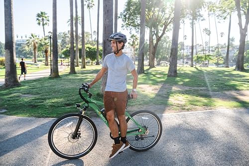Image of Jasion EB5 Electric Bike for Adults 26 inch tire with 1000W Peak Motor | Removable Battery Commuting Electric Mountain Bike,Up to 40Miles,7-Speed and Front Fork Suspension Ebike