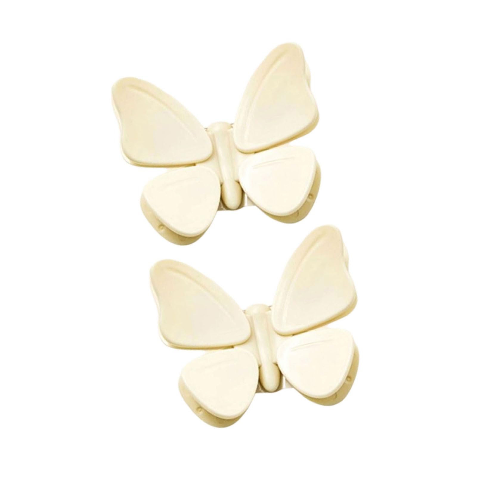 SHINLHUA Magnetsic Butterfly Bag Clips Strong Magnets Sealing for Food Storage Refrigerator Decoration Kitchen Accessories ABS Bag Sealing Clips