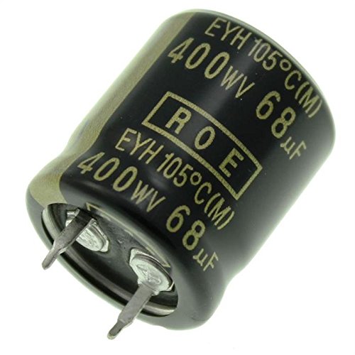 5x Electrolitico Condensador 68u00b5F 400V 105u00b0C ; EYH07LU268X02K ; 68uF