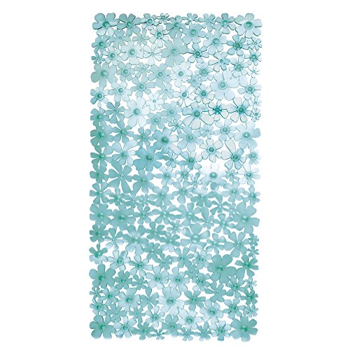 Preisvergleich Produktbild iDesign 80611EU Blumz Badematte, blau