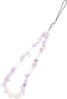 Yardenfun Cordões Para Telefones Acessórios Para Telefone Charme Corrente De Telefone Com Contas Decoração Cordão De Telefone Pulseira De Telefone Charme Bonito Corrente De Telefone Alça De