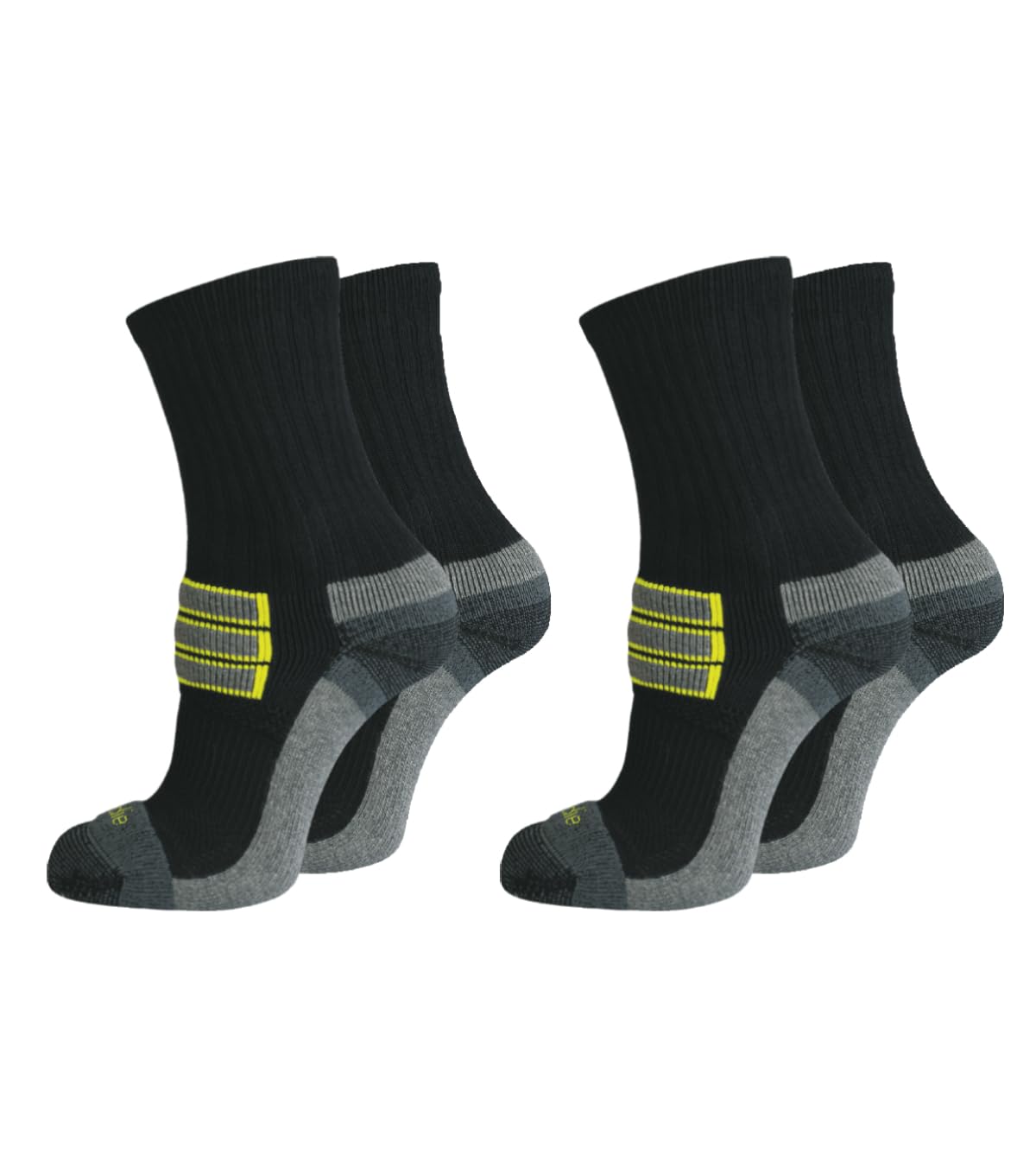 KIRZAX 5 Paar Sportsocken Damen - Baumwolle Atmungsaktiv Anti-Blasen