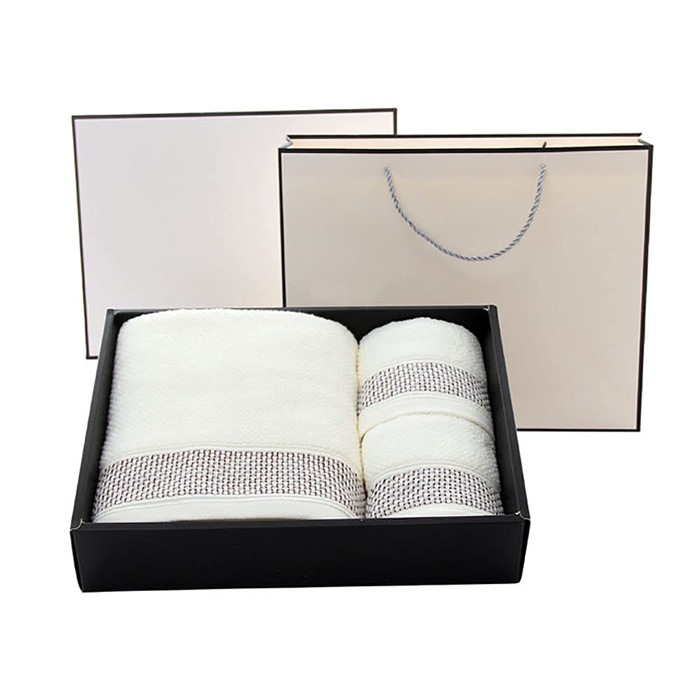 Serviette de bain hautement absorbante et séchage rapide en coton