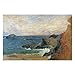 Rocky Coast By Paul Gauguin - Puzzles de impresionismo vintage para adultos, 1000 piezas de rompecabezas para niños, regalo para niños y niñas, 50,8 x 76,2 cm