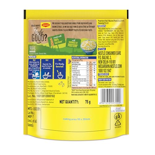 Maggi Nutri Licious Pazzta - Cheese Macaroni (70 g)
