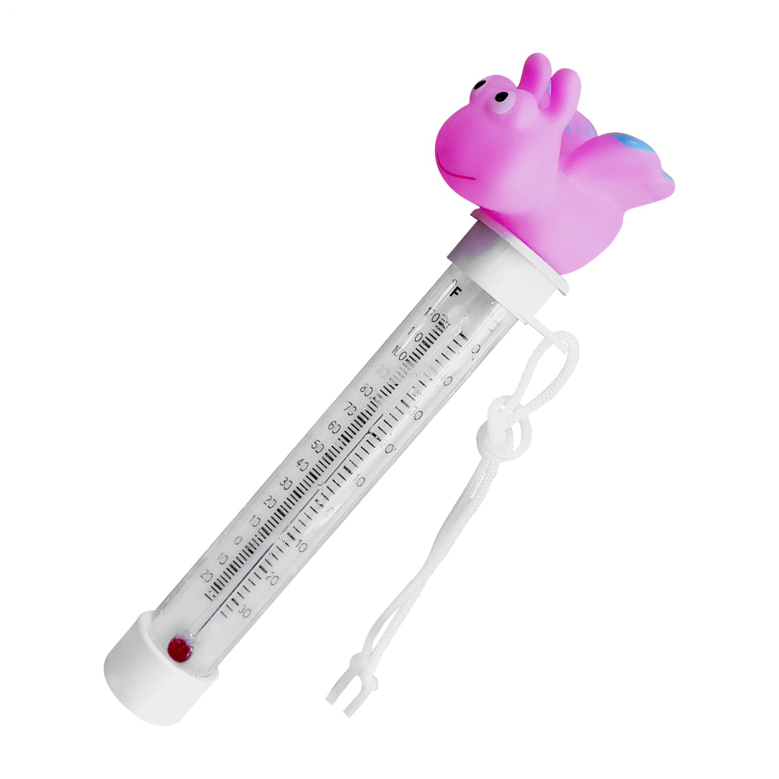 Misuratore per vasca idromassaggio - Cartoni animati Misuratore di temperatura galleggiante per vasca da bagno - Sensore di temperatura impermeabile per acquario Vasca da bagno Lago Spa da interno