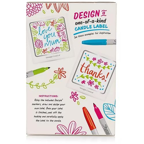 YANKEE CANDLE Sharpie étiquette perso pour un cadeau unique