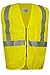 National Safety Apparel V00HA2ZSM Flame Resistant Hi-Vis Mesh Safety Vest, Small, Fluorescent Yellow