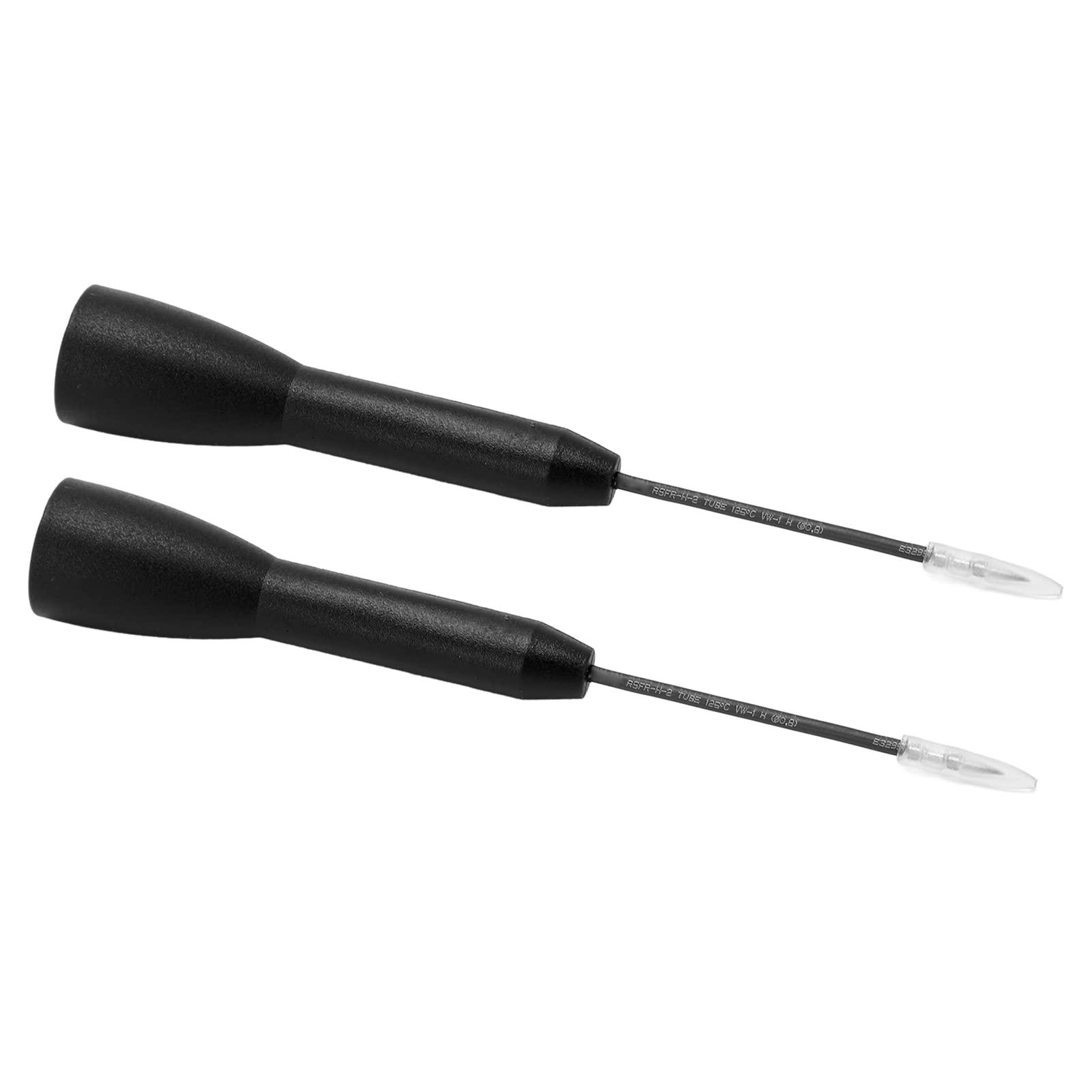 Cocoarm Sonda Testowa PA Mosiężna Sonda Igłowa CAT II 600 V 10 A do Testowania Kabli Multimetrem, Ochrona Izolacji, Brak Przecinania Drutu, Prosta Obsługa Przy Kontroli Obwodu (BLACK)