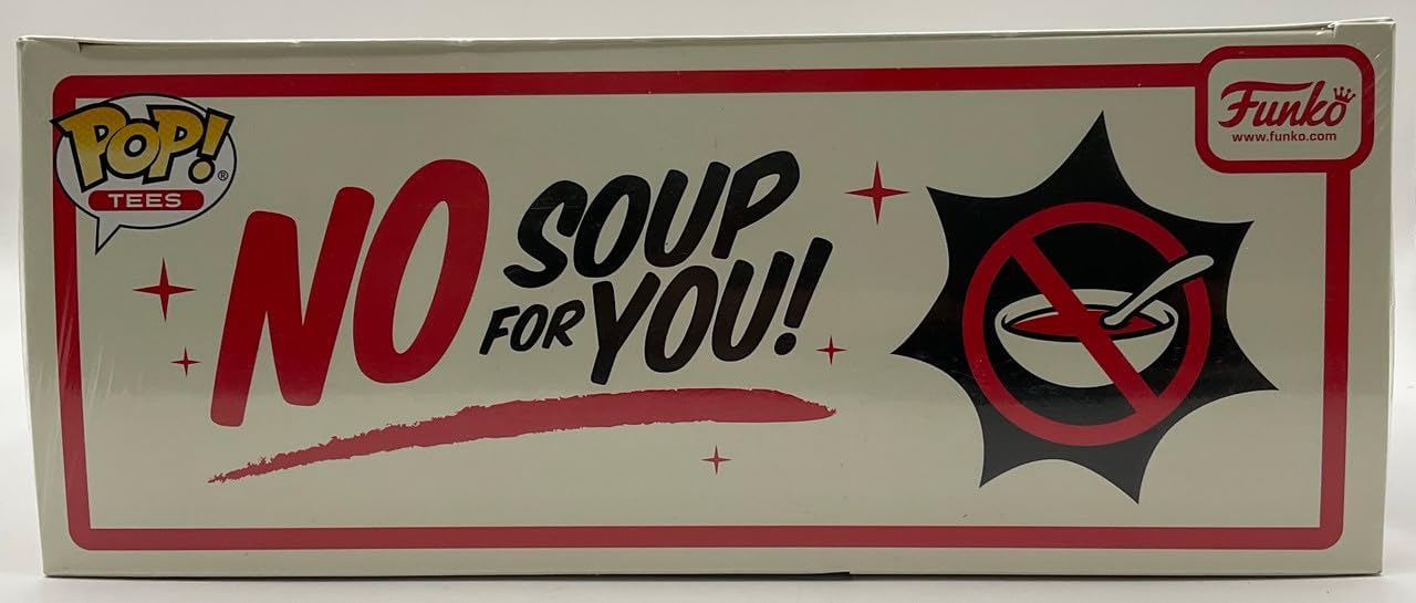 Funko POP! & Tee: Seinfeld - Yev Kassem (Soup Nazi) No Soup for You - XL - Walmart Exclusive