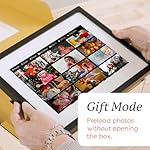 Skylight Frame – WiFi Digital Picture Frame Customer Support, Touch Screen Digital Photo Frame with Easy Setup, Photo Gifts for Parents and Grandparents - 10 Inch Black - Image 2