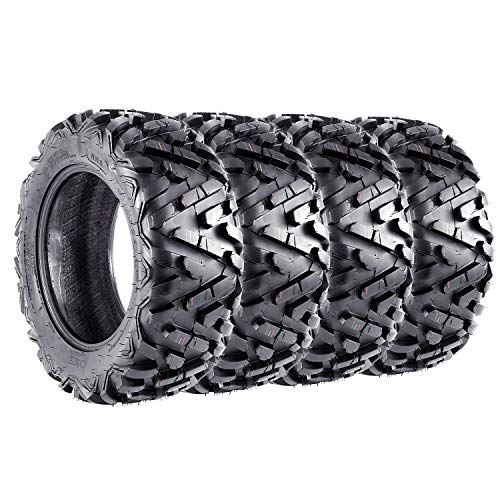 VANACC ATV Tires 26x8x14 Front & 26x10x14 Rear 6PR 26x8-14 26x10-14 UTV Tire