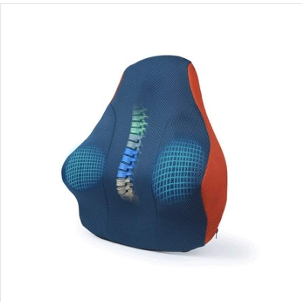 Coussin lombaire ergonomique en mousse haute densité pour soulager le dos au bureau