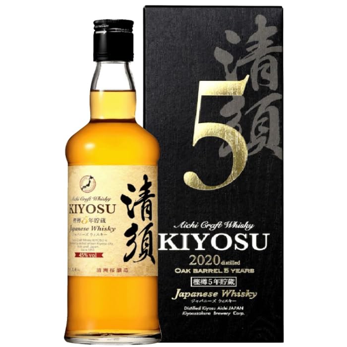 Amazon.co.jp: 愛知 クラフトウイスキー キヨス 2020 500ml 45% 専用