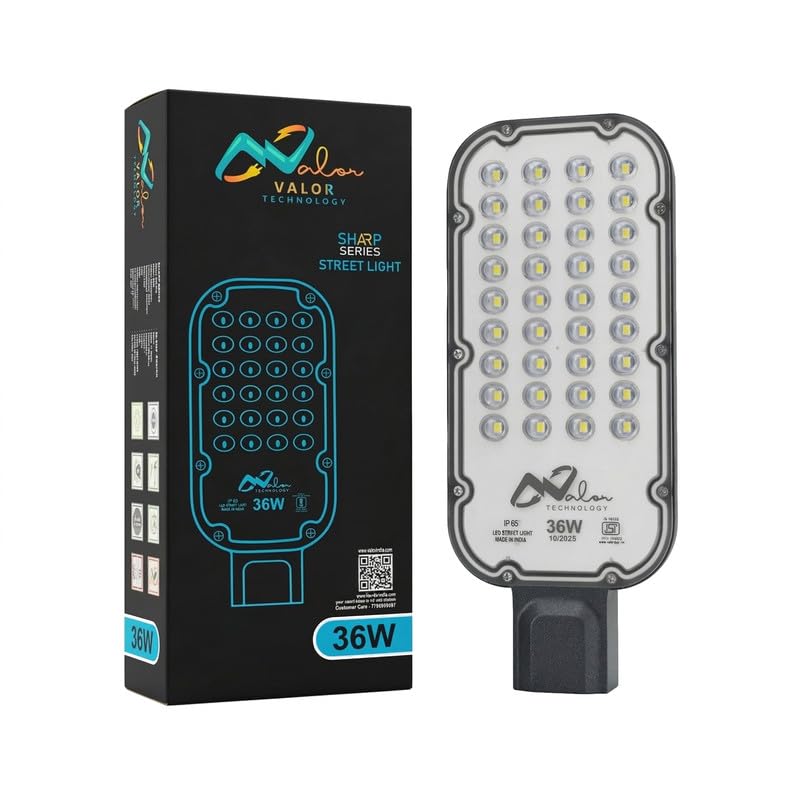 Sharp Street Light 36w High Efficiency Outdoor Lighting Durable Longlasting Perfect for Gardens Pathways and Driveways | Size 36W-image-44