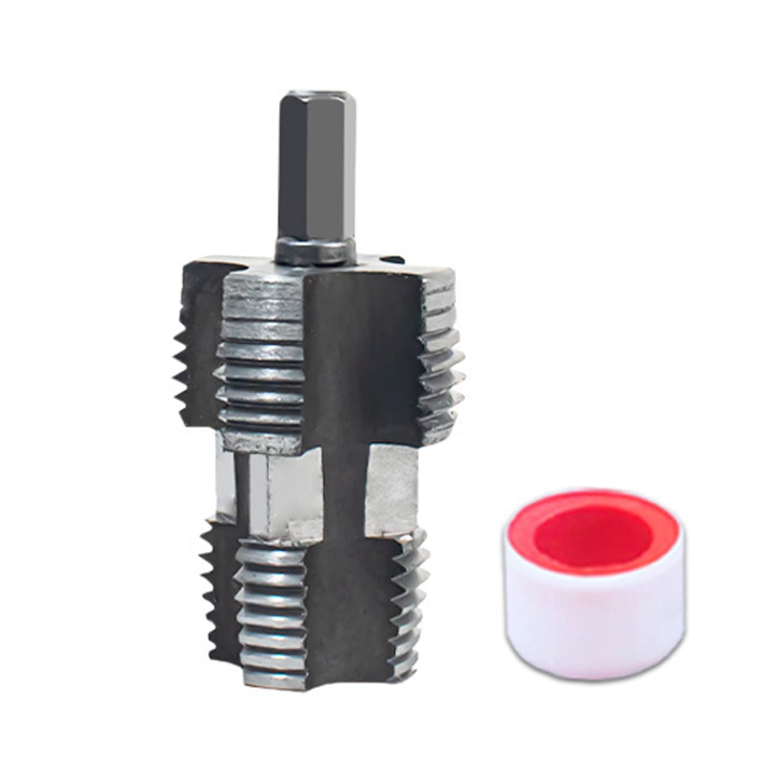 Electric Drill, PVC Pipe Threading Machine, PVC Thread Maker Tool, Thread Maker Tool, Electric Drill, Water Pipe Thread Repair