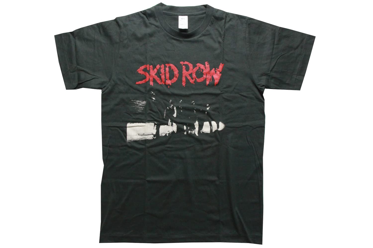 Amazon | [against] ロックTシャツ ヴィンテージ加工 Skid Row