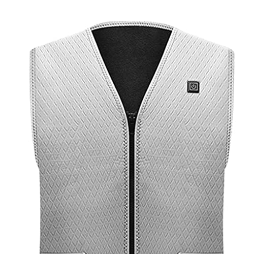 Image of Enakshi Mens Electric Heating Vest Winter Warm Up Jacket Battery Heated Coats L|Clothing, Shoes & Accessories | Mens Clothing | Coats & Jackets