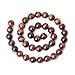 CHEAVIAN 35PCS 10mm Natural Red Tiger Eye Gemstone Round Loose Beads for Jewelry Making DIY Findings 1 Strand 15