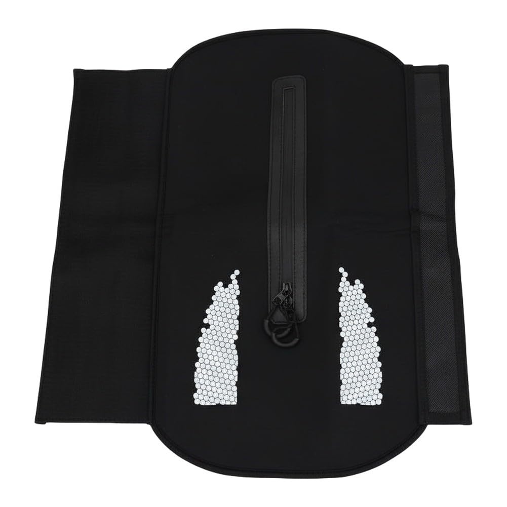 Cubierta de batería de neopreno para bicicleta eléctrica, protector de 5 mm resistente a los arañazos para tubo descendente de 32-40 cm, funda impermeable con cremallera