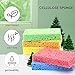 Cellulose Sponges,Heavy Duty Scrub Kitchen Sponge,Clean Tough Messes Without Scratching Sponges Kitchen Blue(6 Pack)