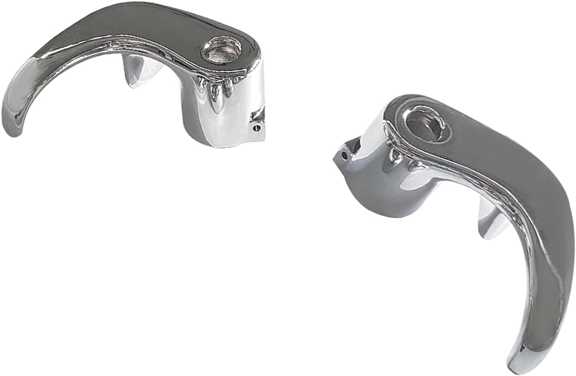 Tokinng Locking Vent Window Handle Chrome Pair Set Fits for 1973-1994 Chevy GMC Blazer Suburban Jimmy, Replace 76999, BHS01861, DHA35357, 15617125, 15617126