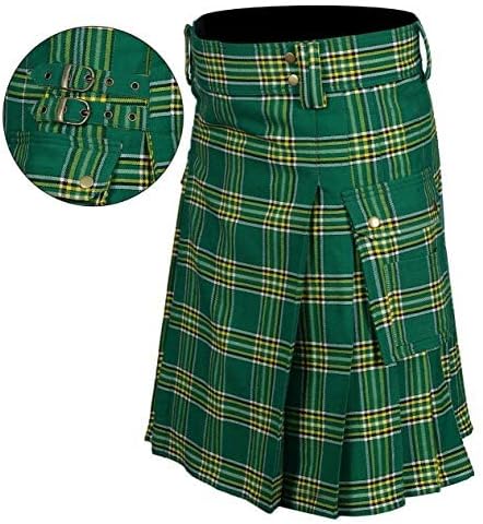 Tartan Utility Kilts for Men 8 Yard 13oz Kilt Available in Various Scottish Tartans - Image 7